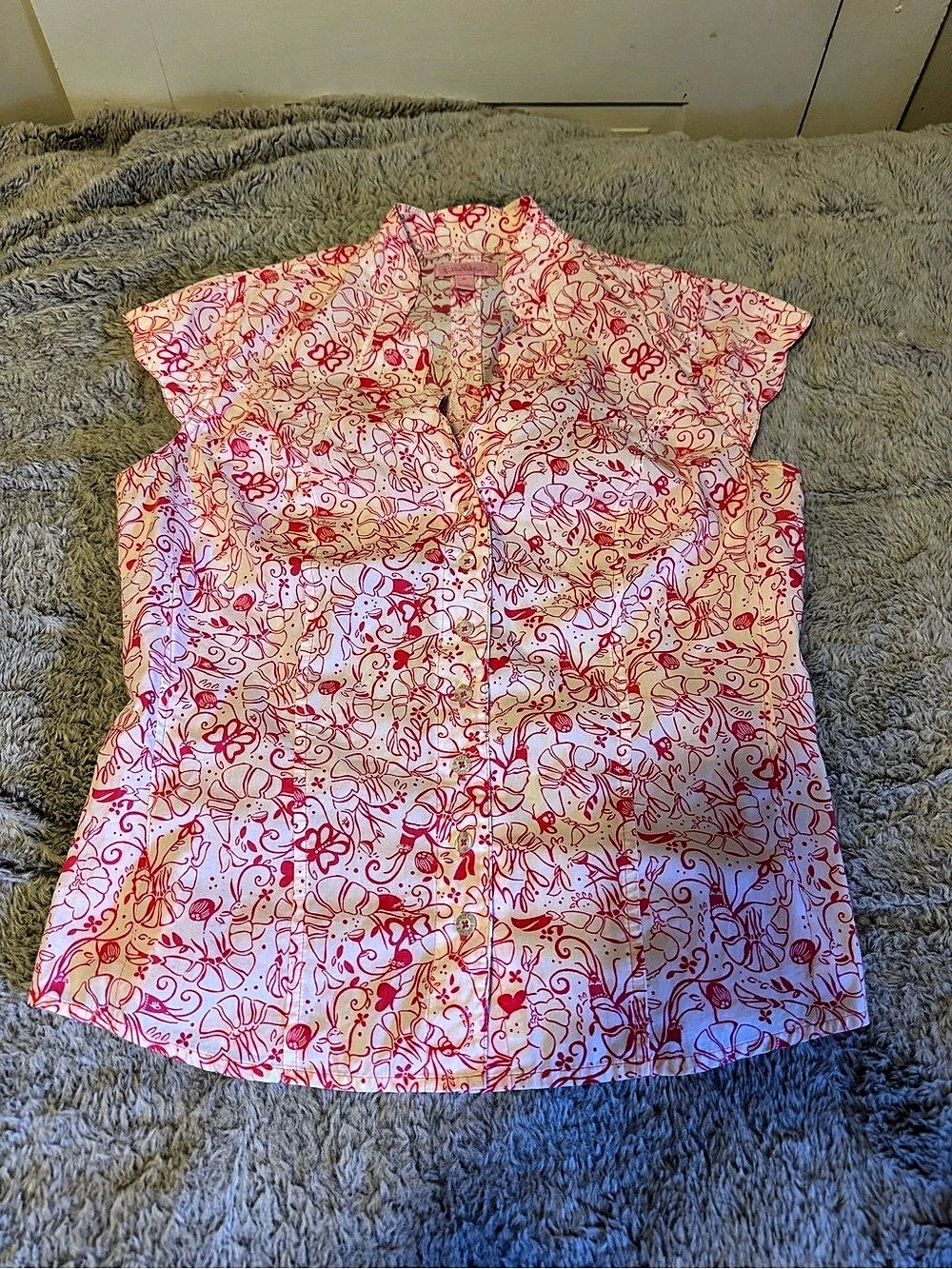 Lilly Pulitzer Kacey Blouse Size 10